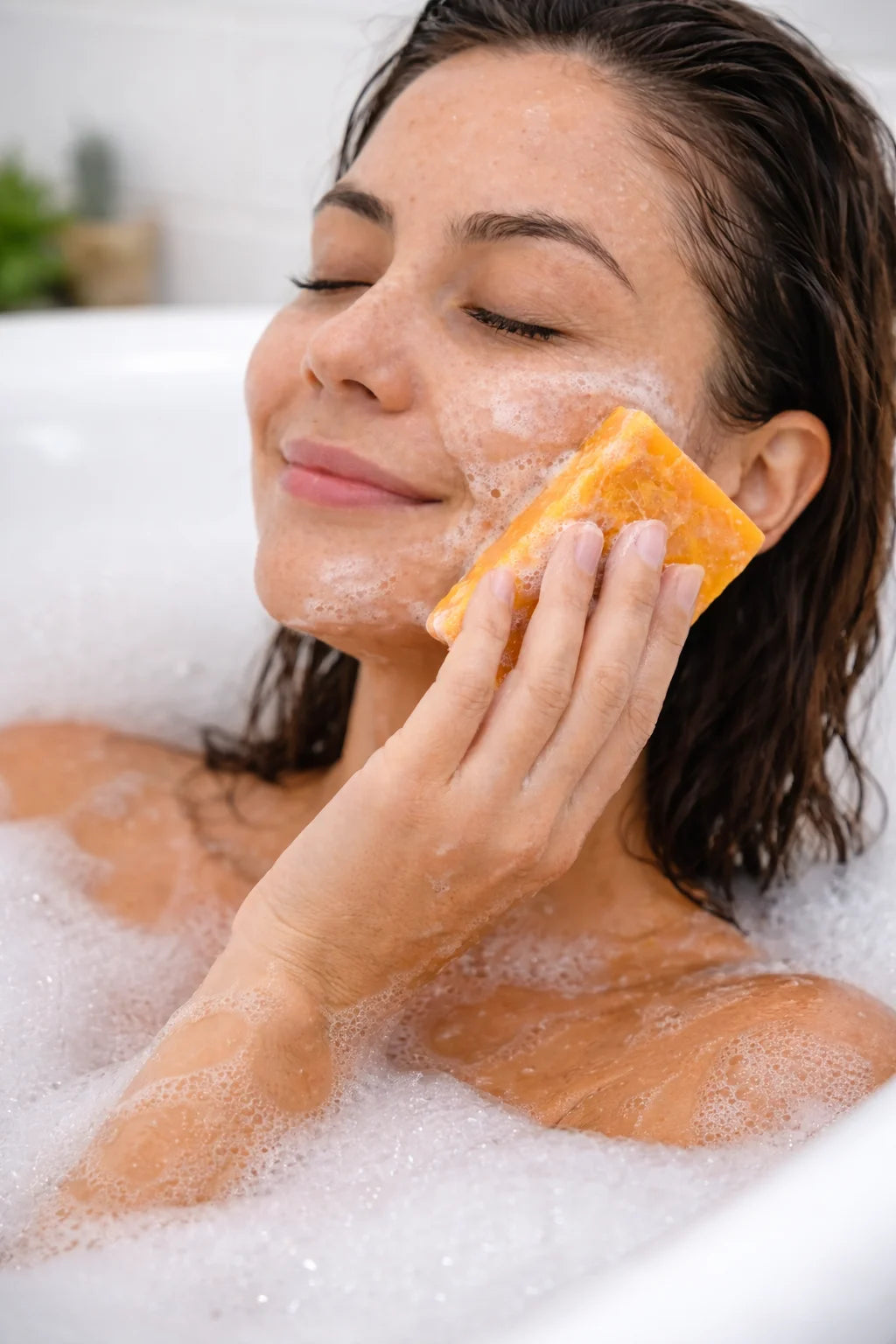 Turmeric Soap Bar, Organic Handmade Soap for Face & Body, Made with Natural and Organic Ingredients, Gentle Soap, for All Skin Types (Pack of 2)