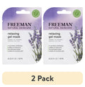 (2 Pack)  Natural Skincare Soothing Lavender & Essential Oil Gel Leave on Facial Mask