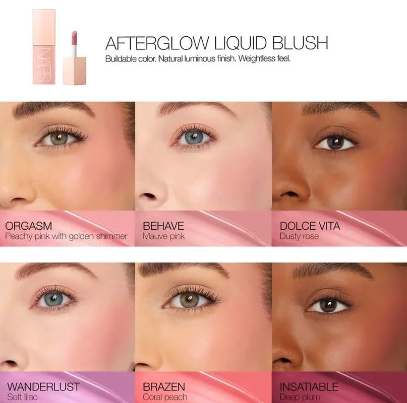 Afterglow Liquid Blush - Wanderlust by  for Women - 0.23 Oz Blush