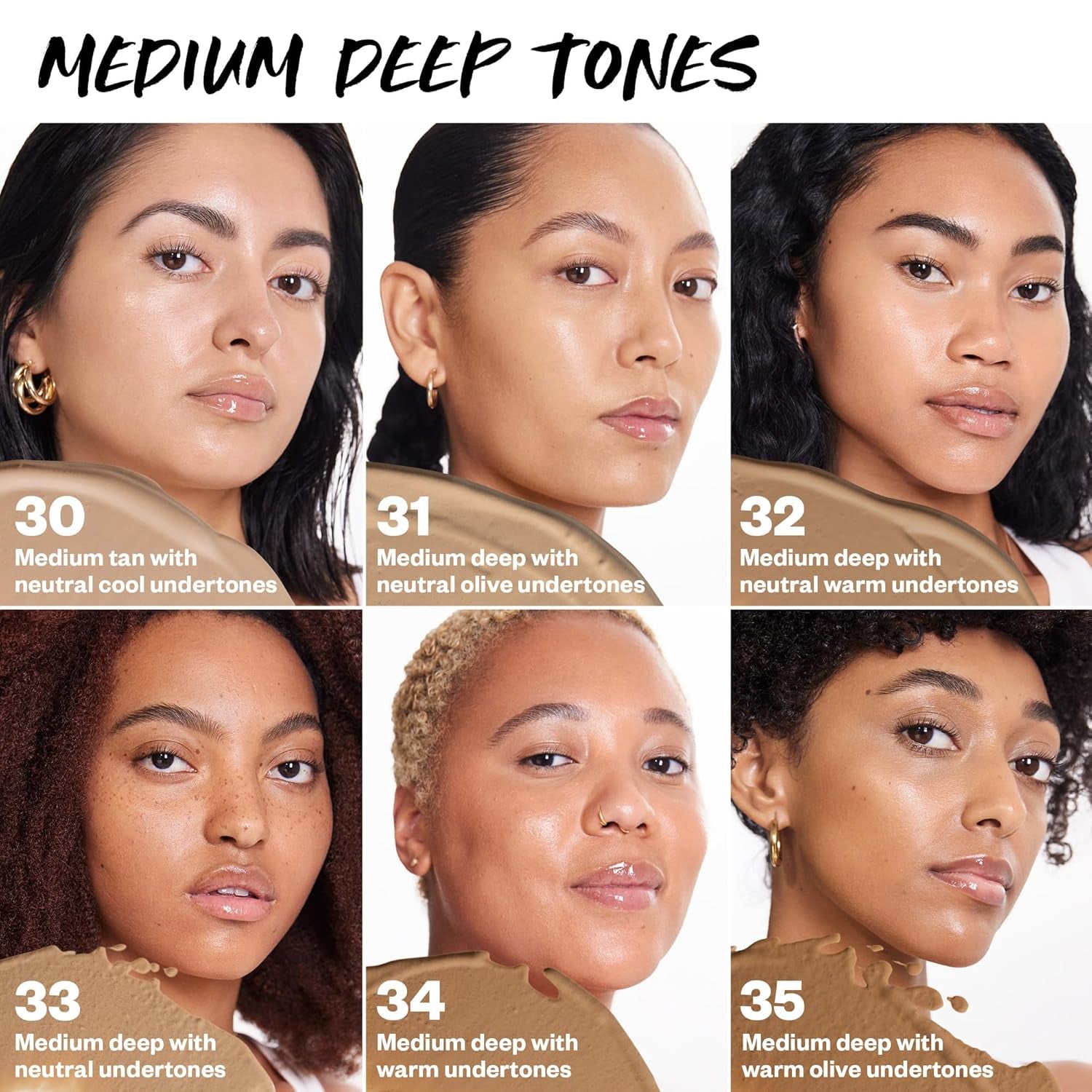 BB Burst Tinted Face Gel Cream - Supports Healthy Collagen, Smoothes Skin, Hydrates & Moisturizes - Lightweight Buildable Coverage - Medium Tan Neutral Cool 30, (1 Oz/30 ML)